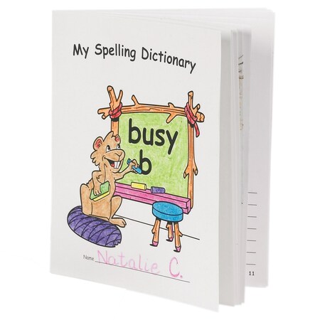 Teacher Created Resources My Spelling Dictionary, PK10 TCR66805